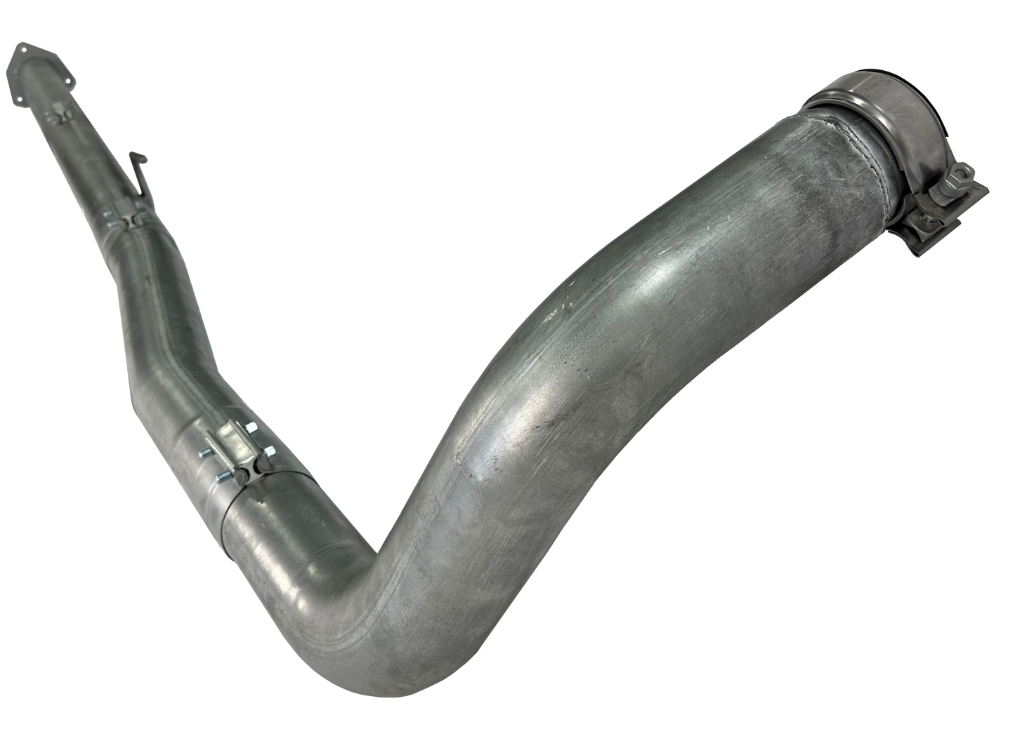FLO~PRO Aluminized Cab & Chassis Race Pipe | 2020-2026 Ford 6.7L Powerstroke C&C