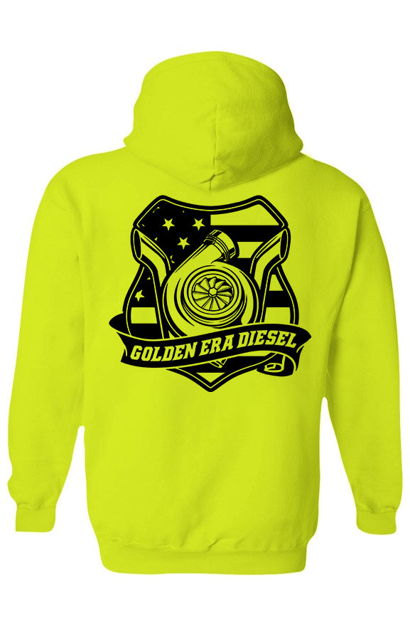 High Visibility Hooded Sweatshirt